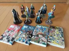 ワンピーススタイリングフィギュア8体と漫画4冊セット