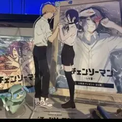 新品 チェンソーマン カップル アクリルフィギュア 約15cm