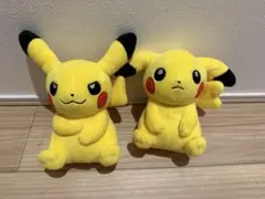 美品】 マイピカチュウ ぬいぐるみ 2個 セット オス メス - メルカリ