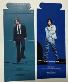 INI 松田迅 THE ORIGIN 封入 ペーパースタンド 2種