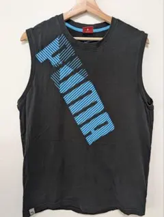 PUMA ビッグロゴ ノースリーブ タンクトップ L スポーツ トレーニングのサムネイル