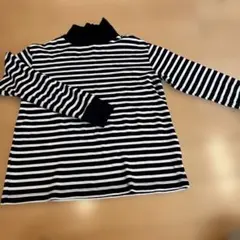 【美品】ボーダーネック　トップス