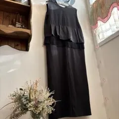 veritecoeur ヴェリテクール ノースリーブ ロング インナーワンピース