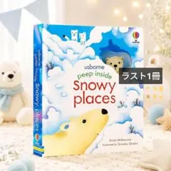 Peep Inside Snowy Places 英語絵本　しかけ絵本 絵本