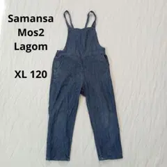 デニム オーバーオール サマンサモスモス 120 XL