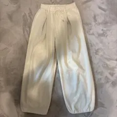 sugar spoon スエードポンチカーブパンツ