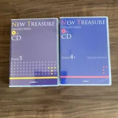 NEW TREASURE ENGLISH SERIES CD 4・5