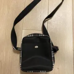 Burberry ショルダーバッグ ブラック チェック柄