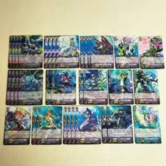 アクアフォース　デッキパーツ34枚