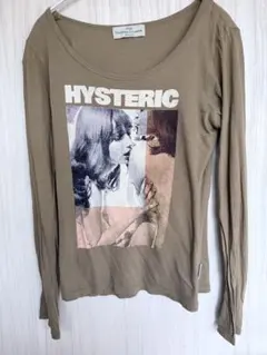 HYSTERIC GLAMOUR 長袖プリントTシャツ