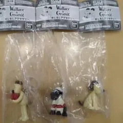 ウォレスとグルミット　めじるしアクセサリー　グルミット　ショーン　3個セット