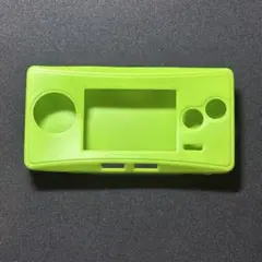 GBM ゲームボーイミクロ用 シリコンカバー ケース グリーン ❶