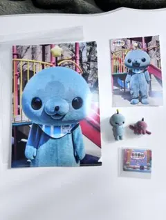 教育番組　パッシュクリアファイル1枚とポストカード　フロッキーガチャ