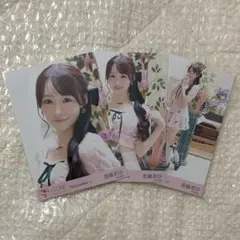イコラブ　生写真　コンプ　音嶋莉沙　ラブソングに襲われる　ピンクニット