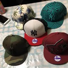 NEW ERA キャップ5点セット