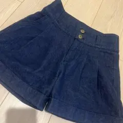デニムショートパンツ　ローリーズファーム