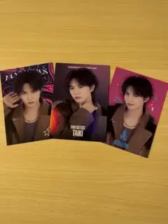 HiGH&LOW FANTASTICS 佐藤大樹 フォトカード シクレ3枚セット