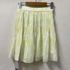シフォンスカート　セシルマクビー　イエロー/グリーン　26292