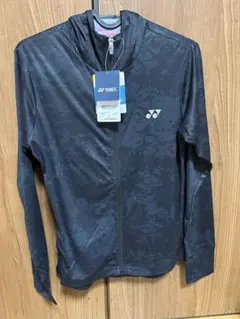 YONEX ウィメンズニットウォームアップパーカー　Sサイズ　迷彩ブラック