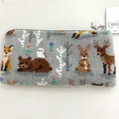 フェイラー新品未使用フラットポーチウィンターアニマル
