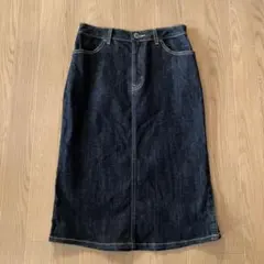 SOMETHING ダークデニム タイトスカートのサムネイル