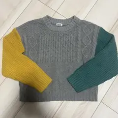 breeze ウォッシャブル ニット セーター 140