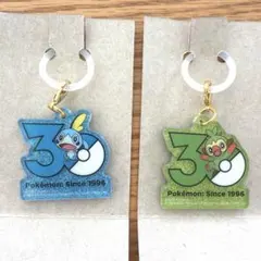 포켓몬 30周年ロゴマスコット2 メッソン サルノリ 2種セット