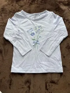 花柄プリント Tシャツ サイズ95