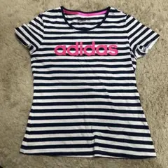 adidas neo アディダスネオ ボーダーTシャツ