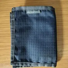 mont-bell 二つ折り財布 ダークブルー