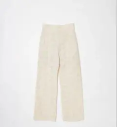 botanical jacquard classy pants eaphi