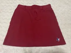 Clunlc 赤 Mサイズ ゴルフスカート