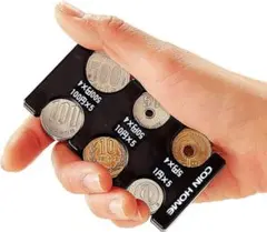 携帯コインホルダー コインケース コインホーム 日本製 小銭入れ 日本製