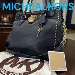 美品　MICHEALKORS マイケルコース　レザー　2way ショルダーバッグ