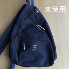 最終値下げ！新品　anello ボディバッグ ネイビー　紺