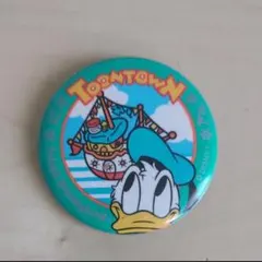☆トゥーンタウン ドナルドダック 缶バッジ