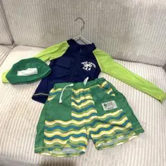 キッズ　水着　スイムウェア3点セット