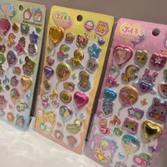 【正規品】ぷくキラバルーンステッカー まとめ売り なっとうちゃん
