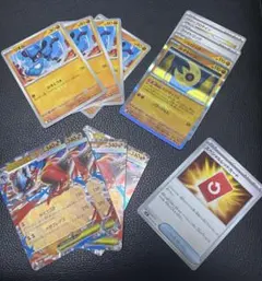 【匿名配送】メガルカリオ4枚 リオル 4枚 スペシャルレッドカード1枚　他数枚