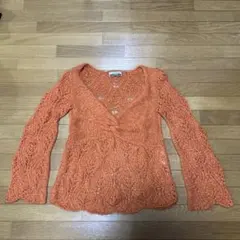 SCOT CLAB ニット　オレンジ