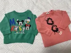 ユニクロ80cmトレーナー2点セット