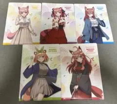 映画　五等分の花嫁　クリアファイル5枚