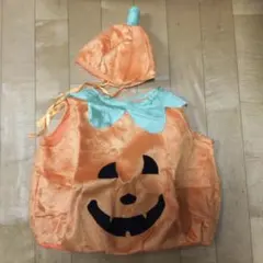 かぼちゃ ハロウィン　コスチューム　子ども