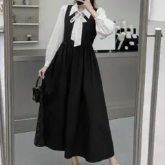 完売品 SHEIN DAZY ロングドレス ロングワンピース M