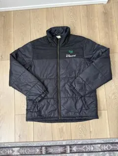 ATHLETA アスレタ 中綿ダウン アウター ジップアップ ブルゾン ブラック