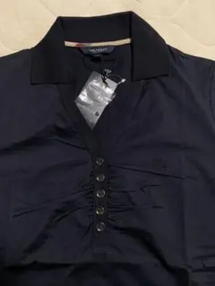 バーバリーロンドン　半袖　ポロシャツ　襟付きTシャツ　カットソー　2 黒　新品