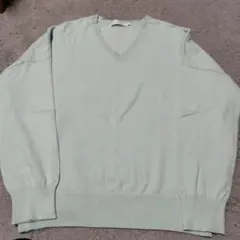 AMERICAN HOLIC ミントグリーン Vネックセーター Mサイズ