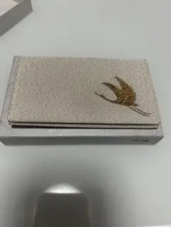 つづれ織　鳥モチーフ 名刺入れ