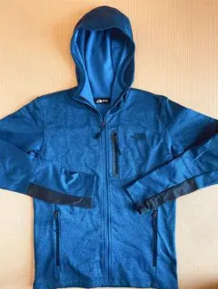 ＂極美品＂THE NORTH FACE フード付きパーカー 青