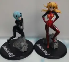 エヴァンゲリオン 式波 アスカ 綾波レイ フィギュア　2セット　※箱無し